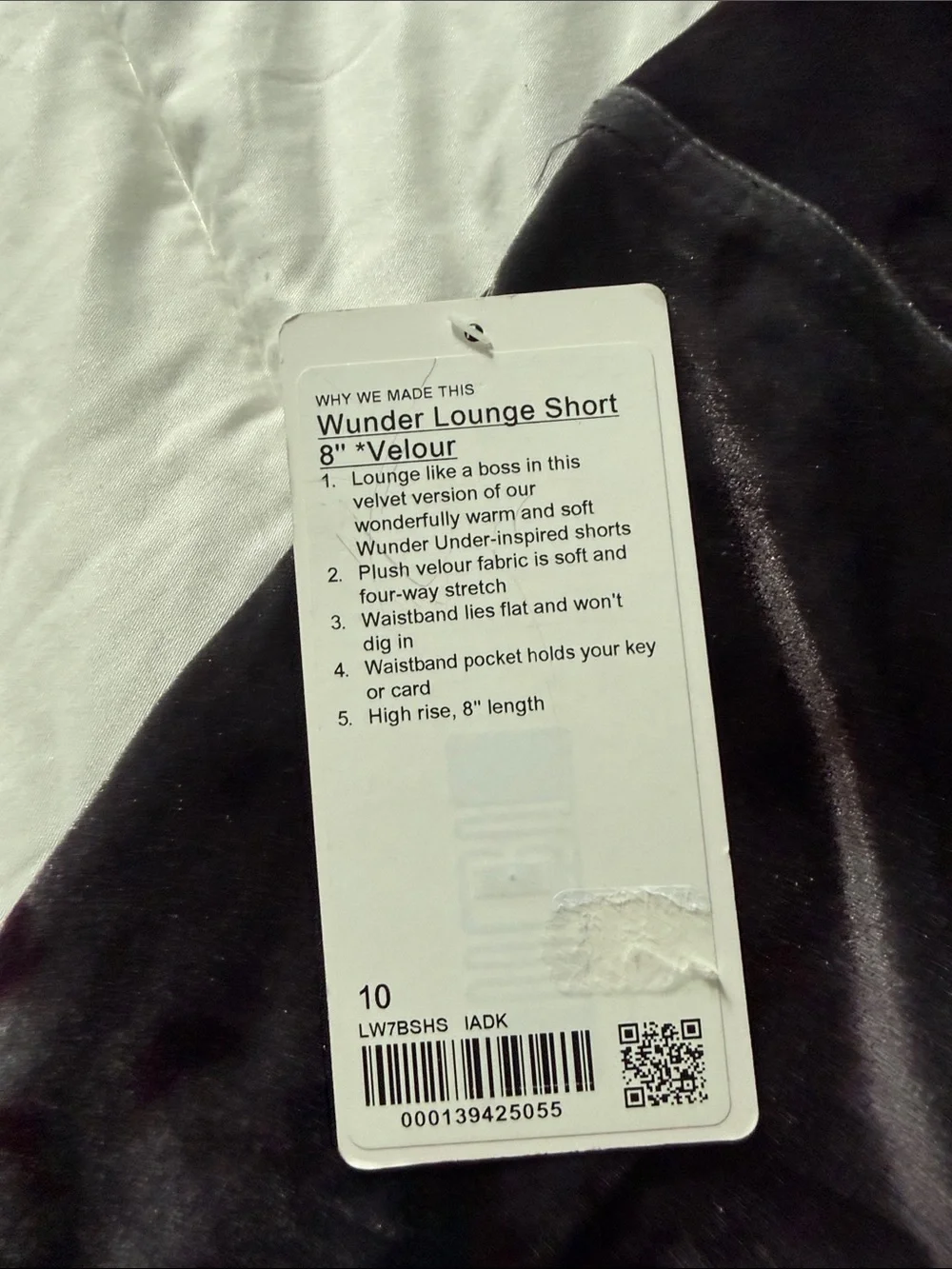 lululemon athletica Velvet High-Rise Bike Shorts - Deep Wine